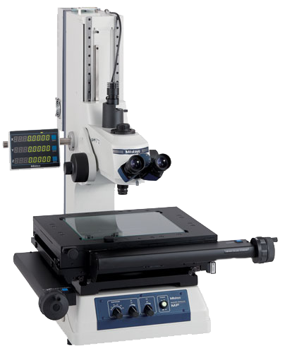 Mitutoyo MF measurement microscopes with a sensitivity of 1 [µm]